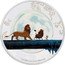 Niue Two Dollars (Elizabeth II - Hakuna Matata) 1 OZ 999 FINE SILVER © DISNEY coin reverse
