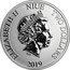 Niue Two Dollars (Elizabeth II Year of the Pig) ELIZABETH II NIUE TWO DOLLARS IRB 2019 coin obverse