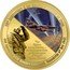 Niue Two Dollars G for George 2022  Proof 80TH ANNIVERSARY G FOR GEORGE - STRIKING BY NIGHT "THE FIGHTERS ARE OUR SALVATION... BUT THE BOMBERS ALONE PROVIDE THE MEANS OF VICTORY". WINSTON CHURCHILL 460 SQUADRON RAAF BOMBER COMMAND. MANNHEIM 6TH DEC 1942 coin reverse