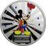 Niue Two Dollars Mickey Mouse - Elizabeth II 2019  1 OZ 999 FINE SILVER © DISNEY MICKEY MOUSE coin reverse