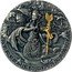 Niue Two Dollars (Nyai Roro Kidul) IT GODDESSES NYAI RORO KIDUL coin reverse