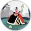 Niue Two Dollars (Queen of Hearts) 1 OZ 999 FINE SILVER © DISNEY coin reverse