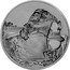 Niue Two Dollars (Star Wars. Jabba The Hutt) 1 OZ 999 FINE SILVER © & TM LUCASFILM LTD. coin reverse