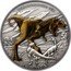 Niue Two Dollars (Tyrannosaurus Rex) TYRANNOSAURUS REX 1 OZ 999 FINE SILVER coin reverse