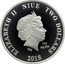 Niue Two Dollars (Year of the Dog. Coloured Dog) ELIZABETH II NIUE TWO DOLLARS 1OZ AG.999 IRB 2018 coin obverse