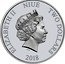 Niue Two Dollars (Year of the Dog. German Shepherd) ELIZABETH II NIUE TWO DOLLARS IRB 2018 coin obverse