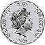 Niue Two Dollars Year of the Mouse. Good Fortune 2020  Proof ELIZABETH II NIUE TWO DOLLARS IRB 2020 coin obverse