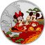Niue Two Dollars Year of the Mouse. Good Fortune 2020  Proof 1 OZ 999 FINE SILVER © DISNEY coin reverse