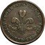 UK 1/2 Penny (Middlesex. Prince of Wales) BORN AUGT. 12. 1762 ICH DEIN APPOINTED FEB. 1789 coin reverse