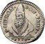 Italy 1 Carlino (Pius VI) S PETRON BON PROT F P 1778 coin reverse