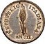 Italy Denaro Republic Coinage Pattern A.II (1803)M KM# Pn1 REPUBBLICA ITALIANA AN II coin obverse