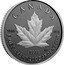 Canada 1 Dollar 35 years of the Silver Maple Leaf 2023 in set MC. CANADA 9999 FINE SILVER 1/20 OZ ARGENT PUR coin reverse