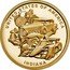 USA 1 Dollar (American Innovation. Indiana) UNITED STATES OF AMERICA INDIANA coin reverse
