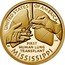 USA 1 Dollar (American Innovation. Mississippi) UNITED STATES OF AMERICA FIRST HUMAN LUNG TRANSPLANT MISSISSIPPI coin reverse