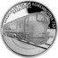 Niue 1 Dollar Diesel-electric Locomotive 753 2022 CM Proof DIESELELEKTRICKÁ LOKOMOTIVA 753 BREJLOVEC MD coin reverse