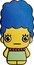 Tuvalu 1 Dollar (Elizabeth II - Marge Simpson)  coin reverse
