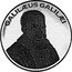 Italy ECU Galileo Token (1993) Proof X# 35 GALILAEUS GALILAEI coin reverse