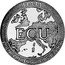 Italy ECU Julius Caesar Token (1993) Proof X# 33 ITALY EUROPE EUROPA ECU coin obverse