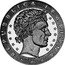 Italy ECU Julius Caesar Token (1993) Proof X# 33 REPUBLICA ITALIANA coin reverse