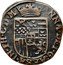Netherlands 1 Liard (Thorn Abbey. Anne van de Marck) ANNA DEI G ABBA IN THO C D M coin obverse