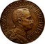 Italy 1 Lira (Vittorio Emanuele III Pattern) VITTORIO EMANVELE III RE D'ITALIA D. CALANDRA coin obverse