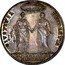 Italy 1 Osella (Alvise Mocenigo IV) X# 339 IVSTITIA PRVDENTIA SOCIETATUM MUNIMEN coin obverse
