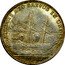Italy 1 Osella (Lodovico Manin) X# 389 AFRICIS LEO SAEVUS IN UNDIS M B coin obverse