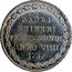 Italy 1 Osella Pauli Renerj 1787 GF VIIII X# 370 PAULI REINERJ PRINC MUNUS ANNO VIIII 1787 coin reverse