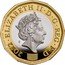 UK 1 Pound Nations of the Crown (Memorial Coin) 2022 Proof, memorial coin set ONE POUND 2022 ELIZABETH II D G REG F D 26/22 J.C £ 1 coin obverse
