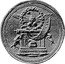 Italy 1 Scudo (Roman Republic Medallic Coinage with Eagle) X# 3 REP. ROMANA coin obverse