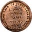 Italy 1 Scudo (Roman Republic Medallic Coinage with Eagle) X# 2 LIBERTA ROMANA XXVII PIOVOSO AN VII GIORNO CHE VALE DI TANTI ANNI IL PIANTO coin reverse