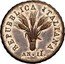 Italy 1 Soldo Republic Coinage Pattern A.II (1803)M KM# Pn3 REPUBBLICA ITALIANA AN II coin obverse