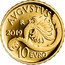 Italy 10 Euro (Augustus) AVGVSTVS R 2019 10 EVRO coin reverse