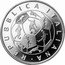 Italy 10 Euro FIFA World Cup Russia 2018 R Proof KM# 423 REPUBBLICA ITALIANA V. DE SETA coin obverse