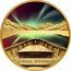 Niue 100 Dollars Aurora Australis 2022  Proof AURORA AUSTRALIS coin reverse