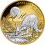 Niue 100 Dollars - Elizabeth II Kangaroo 2019  Proof AUSTRALIA AT NIGHT KANGAROO coin reverse