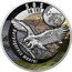 Niue 100 Dollars Haast's Eagle. Harpagornis Moorei 2016 mw S.O.S TO THE WORLD 19TH CENTURY HARPAGORNIS MOOREI coin reverse
