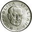 Italy 100 Lire (Guglielmo Marconi. Trial Strike. Prova) KM# Pr89 REPVBBLICA ITALIANA MONASSI coin obverse