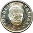 Italy 100 Lire (Guglielmo Marconi. Trial Strike. Prova) KM# Pr88 REPVBBLICA ITALIANA MONASSI coin obverse