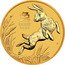 Australia 15 Dollars (Year of the Rabbit) 2023 IJ P RABBIT 兔 coin reverse