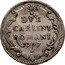 Italy 2 Carlini Pius VI 1777 DVE CARLINI ROMANI 1777 coin reverse