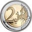Italy 2 Euro (70th Anniversary of the Constitution) KM# 414 2 EURO LL coin reverse