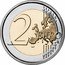 Italy 2 Euro The 500th anniversary of the Death of Leonardo da Vinci 2019 R Proof 2 EURO LL coin reverse