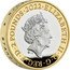 UK 2 Pounds 25 Years of the £2 with Privy Mark. Piedfort 2022 ELIZABETH II D G REG F D 2 POUNDS 2022 JC coin obverse