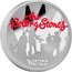 UK 2 Pounds The Rolling Stones 2022 Proof THE ROLLING STONES H.P '62-'22 H.P '62-'22 coin reverse