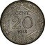 Italy 20 Centesimi (Prova) KM# PrC26 CENT 20 1918 R coin reverse