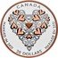 Canada 20 Dollars (Elizabeth II Wedding Day) CANADA MARRIED IN 2021 20 DOLLARS MARIAGE EN 2021 coin reverse