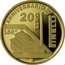Italy 20 Euro 150th Anniversary of Pirelli. P-Zero 2022 R Proof PIRELLI 150° ANNIVERSARIO 20 EURO R coin reverse