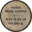 Italy 20 Lire Prova 1927R KM# TS1 PROVA SENZA RITOCCO D 35 P GR 15 TIT 800 M coin obverse