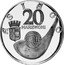 Italy 20 Marenghi (Asiago Token) X# Tn13 ASIAGO 20 MARENGHI coin obverse